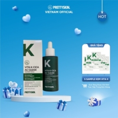 Serum hỗ trợ ngừa mụn phục hồi căng bóng Vita K Cica Pretty Skin