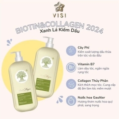 Dầu gội và dầu xả giúp tóc mềm mượt Biotin Collagen Voudioty Pasiori 500ml/1000ml (dẹp)