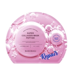 Mặt Nạ Miếng Ngừa Lão Hóa, Bổ Sung Collagen, Dưỡng Trắng & Cấp Ẩm Banobagi Vitamin, Super Collagen Mask 30ml