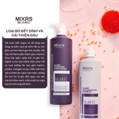 Dầu Gội Xả Mixrs Glaric Giúp Tóc Suôn Mượt, Giảm Gàu, Giảm Gãy Rụng, Phục Hồi Hư Tổn 500ML/ 800ML