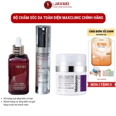 Bộ Chăm Sóc Da Toàn Diện MAXCLINIC Chống Lão Hoá, Mờ Thâm Nám Tàn Nhang Cấp Ẩm Dưỡng Trắng Da Hoàn Hảo