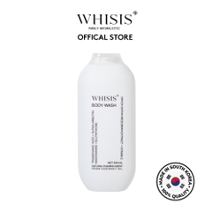 Sữa Tắm Cao Cấp WHISIS + Làm Sáng Mịn Da + Body Wash Men Gạo 500ml + Tăng Cường Dưỡng Ẩm Từ Dầu Dừa 500ML