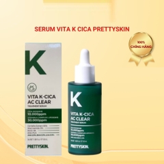 Serum hỗ trợ ngừa mụn phục hồi căng bóng Vita K Cica Pretty Skin