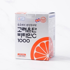 Viên uống bổ sung Vitamin C 1000mg Eundan - Hộp 120 viên, tăng cường hệ miễn dịch, hỗ trợ làm đẹp da