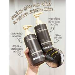 Bộ Dầu gội xả Rosemine Repair phục hồi làm phồng tóc ngăn ngừa tóc gãy rụng 500ML - 1000ML