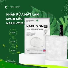 Khăn rửa mặt sạch sâu Naeilvom