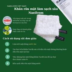 Khăn rửa mặt sạch sâu Naeilvom