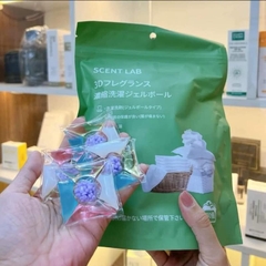 [Siêu Hot] Viên giặt quần áo Scentlab Nhật Bản 5 in1 30 viên - Giặt sạch nhanh, thơm lâu, tan hoàn toàn
