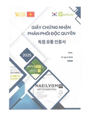 Khăn rửa mặt sạch sâu Naeilvom