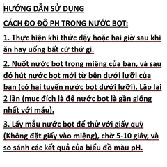 Giấy quỳ tím đo độ pH [Loại tốt] Newstar dải đo 1-14, gói 80 miếng