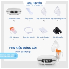 Máy Khí Dung – Xông Mũi Họng, Bảo Hành 12 Tháng