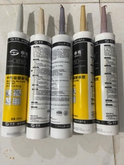 Keo silicol màu chai 300ml trung tính S710 phù hợp trong ngành xây dựng