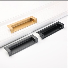 Tay nắm âm cửa trượt cửa gỗ cửa trượt tay nắm ngăn kéo ẩn vô hình