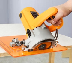 Máy cắt tấm đáy bakelite đa chức năng không đục lỗ cắt phẳng 90 độ cắt vát 45 độ gỗ có độ chính xác cao