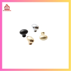 Núm tủ hình bầu dục lắp đặt tủ nội thất cao cấp.