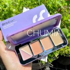 Che khuyết điểm GIRLS CRUSH cream (bảng kem 5 ô)