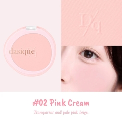 Má hồng DASIQUE soft blur cheek - #02 pink cream