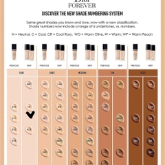 Kem nền DIOR Forever Skin Glow 30ml (da khô) - tone 1N