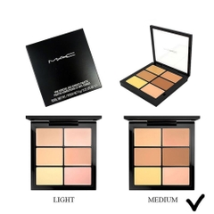 Che khuyết điểm MAC Studio fix 6 ô - tone medium