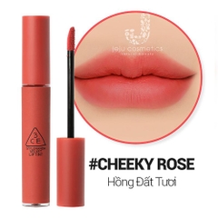 Son 3CE velvet lip tint - cheeky rose