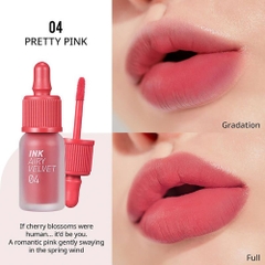 Son PERIPERA ink airy velvet - 04 pretty pink