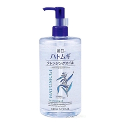 Nước tẩy trang HATOMUGI nhật bản (dạng dầu) - 500ml