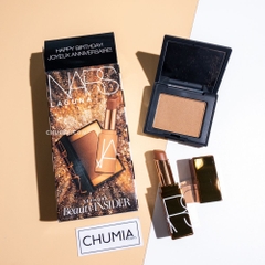 Tạo khối + son dưỡng NARS laguna mini (set nâu)