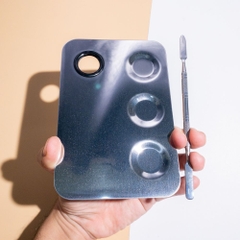 Bảng khay trộn kem nền - hình chữ nhật (size to)