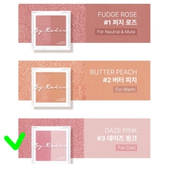 Má hồng TOO COOL for school blush beam duo 7,6g dạng thạch - 03 daze pink