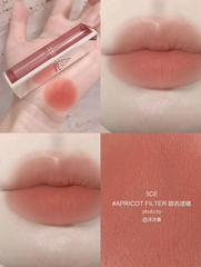 Son 3CE blur matte (thỏi) - apricot filter