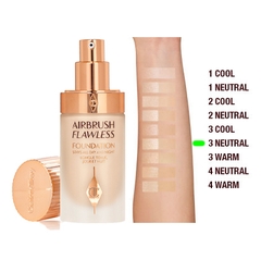 Kem nền CHARLOTTE tilbury ladies airbrush flawless 30ml - số 3 neutral