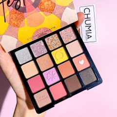 Phấn mắt LEMONADE aesthetic 16 ô - vàng (bản 2)