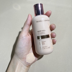Kem nền REVOLUTION body veil foundation 120ml - #F2