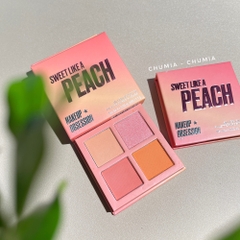 Má hồng REVOLUTION 4 ô sweet like a peach