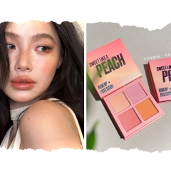 Má hồng REVOLUTION 4 ô sweet like a peach