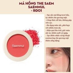 Má hồng THE SAEM saemmul - RD01