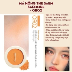 Má hồng THE SAEM saemmul - OR02