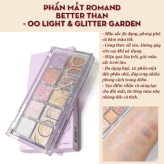 Phấn mắt ROMAND better than - 00 light & glitter garden