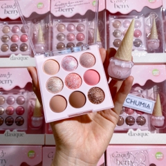 Phấn mắt DASIQUE shadow #19 candy berry (tặng sơn móng tay)