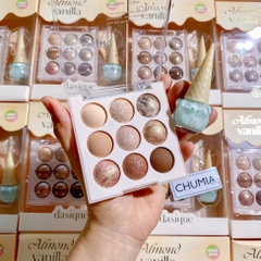 Phấn mắt DASIQUE shadow #21 almond vanilla (tặng sơn móng tay)