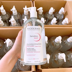 Nước tẩy trang BIODERMA sensibio h2o 1 lít (bản tem Trung)