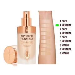 Kem nền CHARLOTTE tilbury ladies airbrush flawless 30ml - số 1 neutral