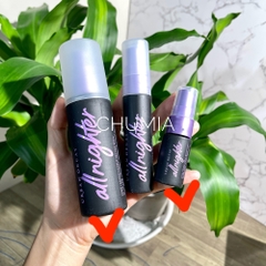 Xịt khoá nền URBAN decay all nighter (2 chai tím) 118ml + 15ml