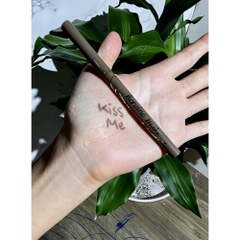 Chì sáp kẻ mắt KISS ME long stay smooth gel - #04 ash brown
