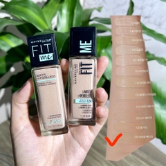 Kem nền MAYBELLINE fit me matte and poreless 30ml (da thường + da dầu) - 220
