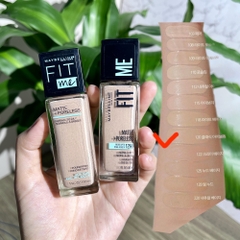 Kem nền MAYBELLINE fit me matte and poreless 30ml (da thường + da dầu) - 120