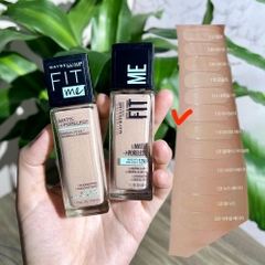 Kem nền MAYBELLINE fit me matte and poreless 30ml (da thường + da dầu) - 115