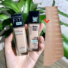 Kem nền MAYBELLINE fit me matte and poreless 30ml (da thường + da dầu) - 110