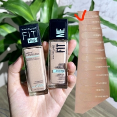 Kem nền MAYBELLINE fit me matte and poreless 30ml (da thường + da dầu) - 105