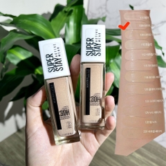 Kem nền MAYBELLINE super stay - 105 fair ivory